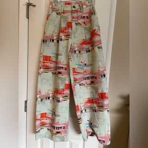 Lucy & Yak Beach Pattern Pants